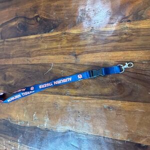 Auburn Tigers Lanyard Navy Blue Orange NCAA Collegiate Desert Cactus Key Holder